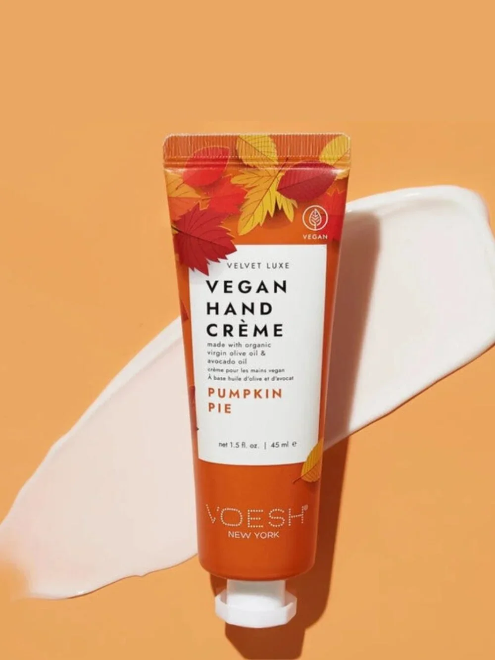 ❤️5/$25 VOESH Pumpkin Pie Vegan Hand Crème 1.5oz Limited Edition SEALED